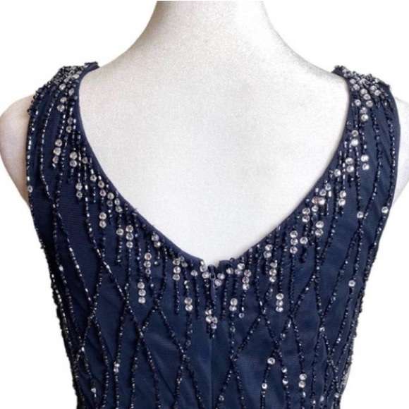 BHLDN Adrianna Papell Midnight Brooklyn Elegant Formal Dress Size 0 - Picture 8 of 13